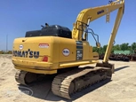 Back of used Komatsu Excavator